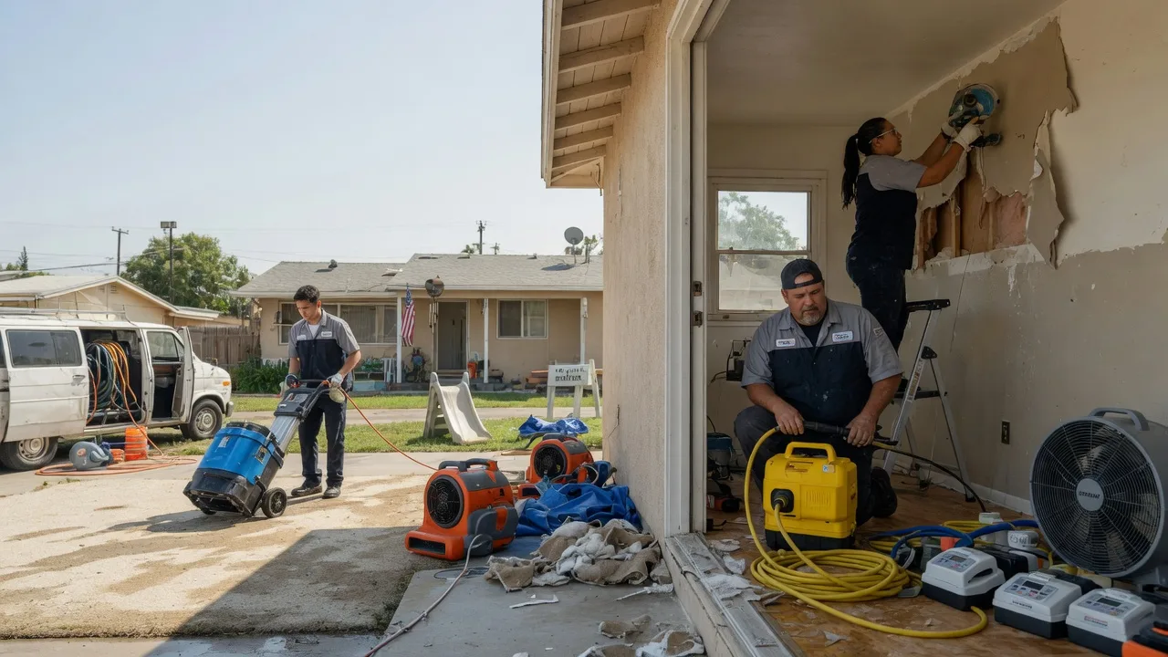 Water Damage Restoration in Wellington, KS near me